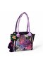 Crochet Knitted Detailed Leather Shoulder Bag, Handmade Special Design Tote Bag - 3