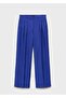 Wideleg Cuffed Fabric Pants - 3