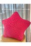 Decorative Knitted Star Throw Pillow - 2