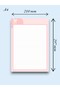 A4 Rabbit Patterned Notepad - Notepad - Writing Pad - 3