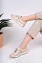 Beige Women's Casual Shoes - 2