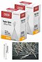 Bulk Needle 250 Gr 2 Pack 28mm Nickel Coated Bulk Needle Wedding Engagement Jewelry Needle Turban 500 Gr School Ofi