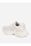 Chunky Sole Lace Up Sneakers - 7