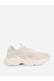 Chunky Sole Lace Up Sneakers - 5