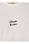 Minimal Embroidered Regular Fit T-Shirt - 3