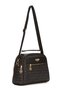 2 Pcs Hand and Shoulder Bags Women's Three Compartment Casual Handbags Two Items - 2