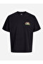 Graphic Print Crew Neck T-Shirt - 4