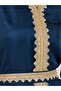 Lace Detail V-Neck A-Line Belted Kaftan - 4