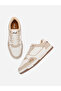 Low Top Lace Up Court Sneakers - 5