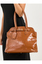 Solid Dual Strap Shoulder Bag - 3