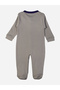 Printed Sleepsuit with Snap Button - 5
