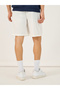 Solid Mid Rise Regular Fit Short - 4