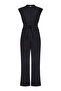 Stylish Cut Strapless Jumpsuit