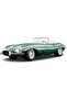 سيارة موديل Bburago 1:18 Jaguar E Type Cabriolet 1961 باللون الأخضر