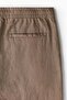 Regular Fit Linen trousers - 5