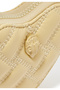 Crocodile Patterned Heart Micro Crossbody Bag - Cream - 4