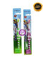 Banat Children's Toothbrush - with Piccolo Clown Figure - 2 Pieces