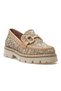 Women's Buckle Detailed Casual Shoes 25Y D25Ya-3770 Z Cream - 4