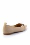 Beige Knitwear Women's Ballerina K01327058282 - 4