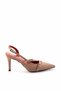 Nude Nude Nubuck Women's Classic Heeled Shoes01455018501
