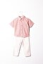 Boy's Short Sleeve Summer Gingham Shirt - 2