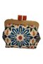 Gift Mother's Day New Year's Wooden Scholarship Chain Strap Clutch Shoulder Bag - 5