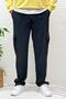 Men's Full Lycra Relaxed Cut Cargo Pocket Baggy Jogger Pants - 4
