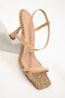 Wicker Women's Classic Heeled Shoes 20390 - 4