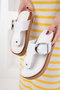White Women's Slippers 20348