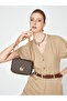 Women's Brown Monogram Shoulder Bag 05Po25Y1886