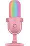 ميكروفون Seiren V3 Chroma RGB USB: إضاءة تفاعلية للبث واللعب، ومستشعر كتم الصوت عند النقر، وتكييف - 9