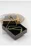 Peridot Stone Thin Natural Stone Necklace 2mm - 7