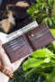 Delhi Leather Slim Brown Men's Wallet with Coin Compartment - 2