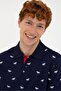 Navy Blue Men's T-Shirt - 2