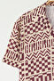 Bej Oversize Fit Salaş Dökümlü Gömlek TMNSS25GO00066 - 4