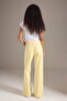 Sarı Yüksek Bel Wide Leg Jeans TWOSS25JE00252 - 5