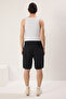 Siyah Baggy More Sustinable Kot Şort TMNSS25SR00054 - 4