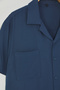 Lacivert More Sustainable Regular Fit Düşük Omuz Cepli Viskon Yazlık Gömlek TMNSS25GO00005 - 6