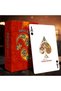 Cartamundi Paisley Poker Red Premium Playing Card Limited Edition Collectible Playing Cards