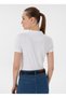U.S. Polo Assn. Polo Neck White Women's T-Shirt Tp0125 - 5
