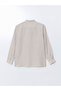 Nevavm Slim Fit Long Sleeve 100% Linen Men's Shirt with Difference - 6