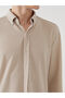 Nevavm Slim Fit Long Sleeve Men's Textured Shirt with Difference - 3