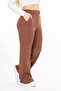 Women's Large Size Lycra Velcro Closure Palazzo Trousers - 8