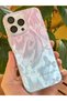 iPhone 14 Pro Case Shiny Bow Pattern Shock Absorbing Colorful Silicone Cover with Camera Protrusion - 7