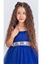 Girl's Graduation Tulle Satin Gipeli Evening Dress Floor-Length Special Occasion - 4