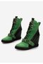 Candy Green Platform Sneakers - 4