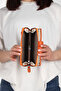 100% Genuine Leather Wallet Turkish for'Real Leather Wallet' in Turkish) Turuncu (Turkish for'Orange') - 7