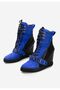 Candy blue platform sneakers - 4