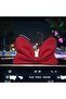 Red Ribbon Console Instrument Panel &Rearview Mirror Accessory
