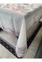 Easy to Clean Stain Resistant Care-Free Tablecloth with Flower Border - 4